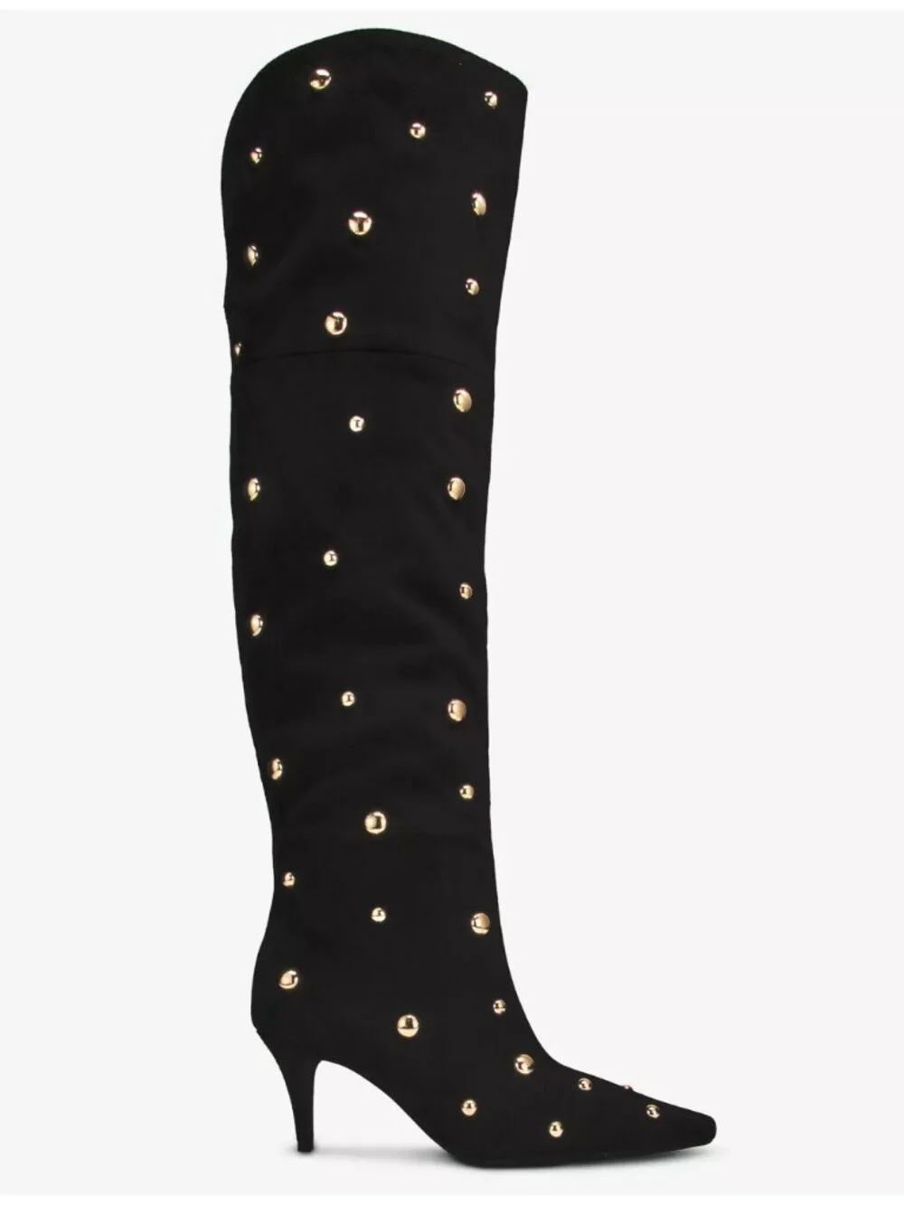 INC Dalett Studded Over The Knee Boots Black Size 6 M NWT